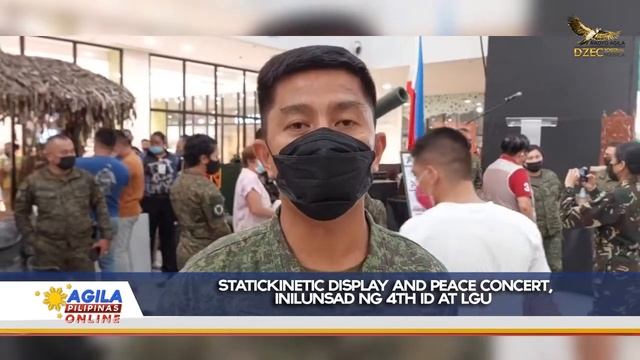 Static/Kinetic Display and Peace Concert, inilunsad ng 4th ID at LGU-Cagayan de Oro City смотреть онлайн