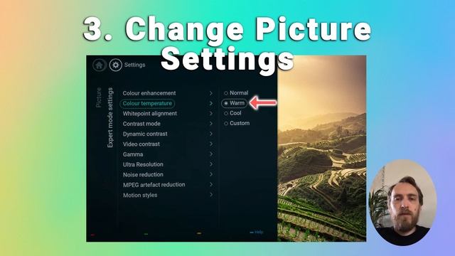 Philips TV Blue Screen Problem / Blue Tint Fix! Do THIS... смотреть онлайн