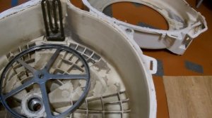 Замена подшипников барабана стиральной машины.
