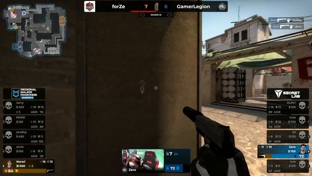 [HIGHLIGHTS] GamerLegion vs forZe – Map 1 Mirage - PGL RMR EUROPE A - Day 1 смотреть онлайн