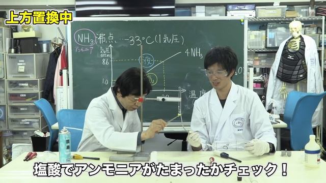 アンモニアは燃えるのか！？実験してみた【アンモニア実験】 / 米村でんじろう[公式]/science experiments смотреть онлайн