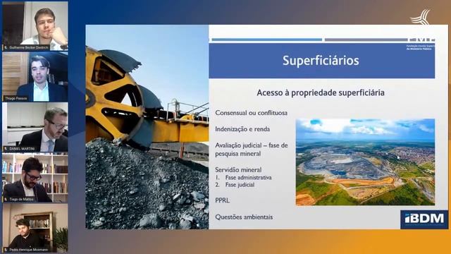 Webinar - Mineração E Desafios Jurídicos