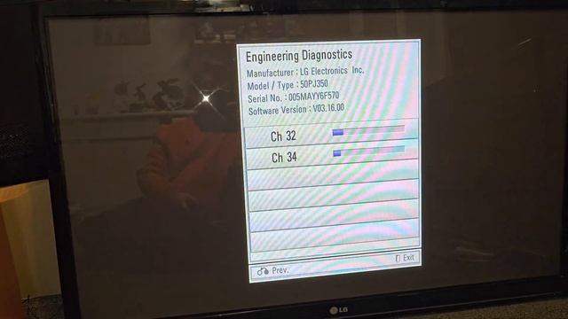 LG 50PJ350 50-inch Widescreen HD Plasma TV Trying to get Freeview but think my aerial has gone смотреть онлайн