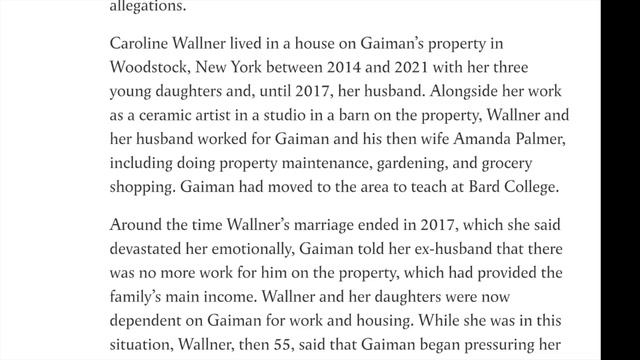 Neil Gaiman ROCKED With TWO MORE Women Coming Out Against The Sandman Creator смотреть онлайн