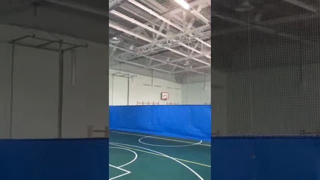 Система разделения зала, школьный спортзал, г. Зеленоград (Москва), 2018 год
