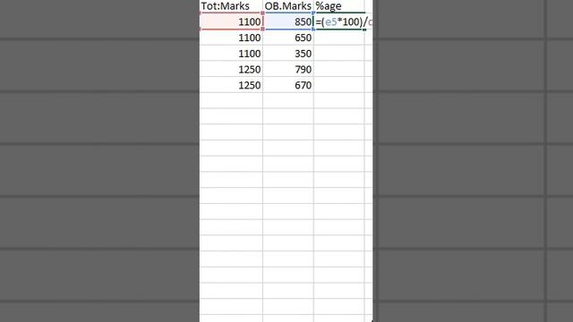 Find %age in Excel смотреть онлайн
