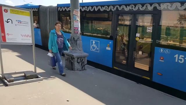 Временная замена метро, состав автобусов, пересадка пассажиров смотреть онлайн