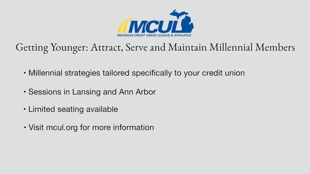 Michigan Priority Report - MCUL - June 2016 смотреть онлайн