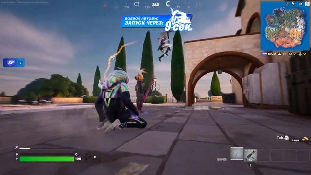 Эпическая битва за выживание в Фортнайт