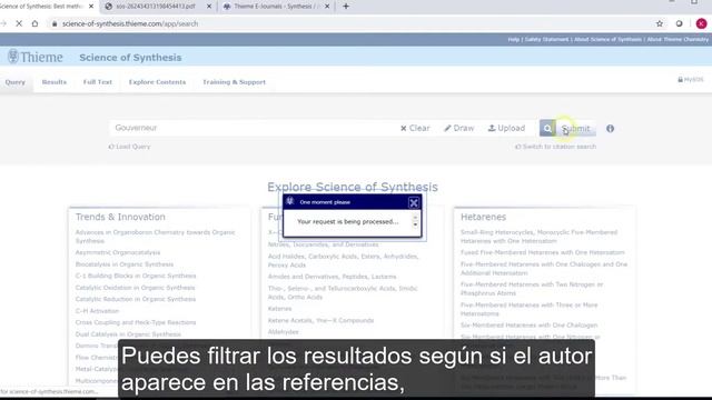 Science of Synthesis (SoS) Web Seminar with Spanish Subtitles смотреть онлайн