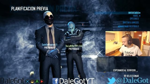 ¡¡¡Directo 1 **DaleGot** Payday 2 con **subs**!!! Full HD 1080p Live 2.0 Streaming =D смотреть онлайн