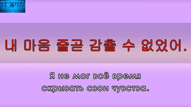 Корейский язык | грамматика: -(으)ㄹ 수 없다 смотреть онлайн