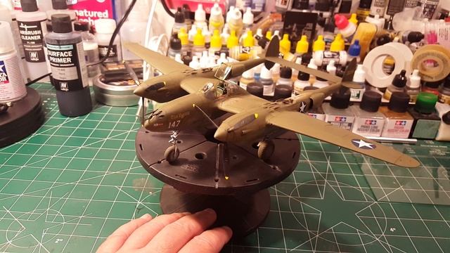 Tamiya's New 1/48 scale P-38 F/G finished build смотреть онлайн
