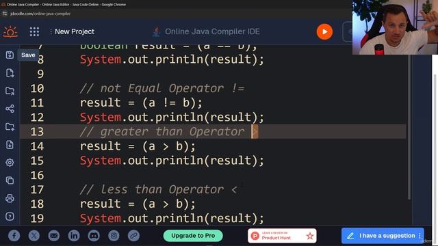 10 -Relational Operators смотреть онлайн