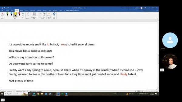 Урок английского для взрослых - English lesson for adults