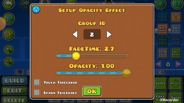 как использовать альфа тригер (alpha trigger) в геометри дэш (geometry dash) смотреть онлайн