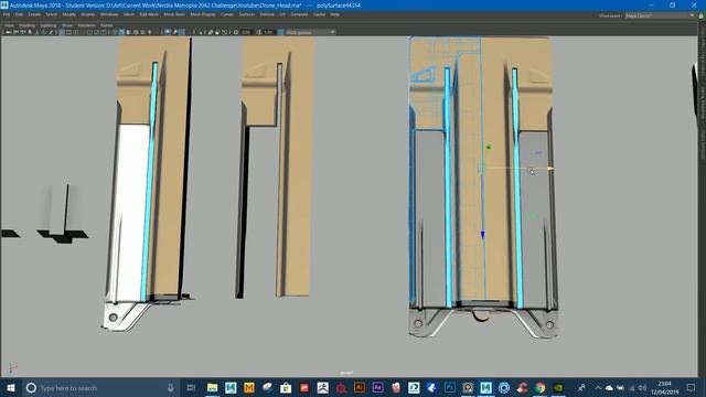 Nvidia Metropia 2042 Vehicle Battery Breakdown - Maya concept design and Modelling смотреть онлайн