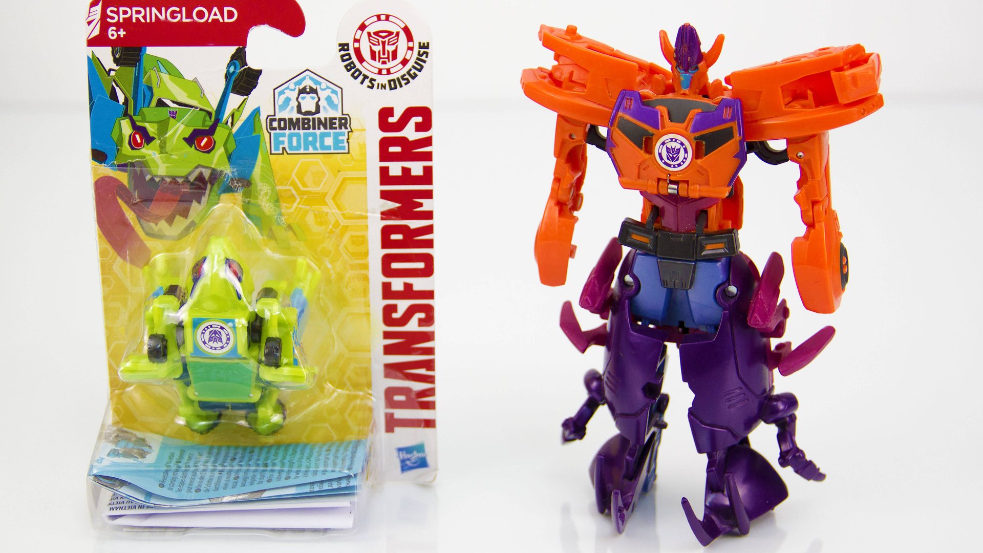 Десептиконы распаковывают трансформера Springload. смотреть онлайн