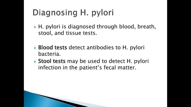 H Pylori And Peptic Ulcer