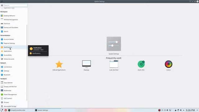 ArcoLinux : 629 how to hide the network notification is activated on plasma смотреть онлайн
