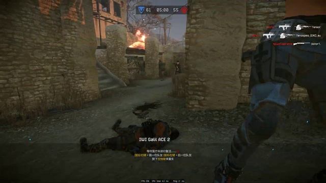 【Warface/BingGan-】64 Kills Full Game(49 Headshots, Insane Rifle Skills)