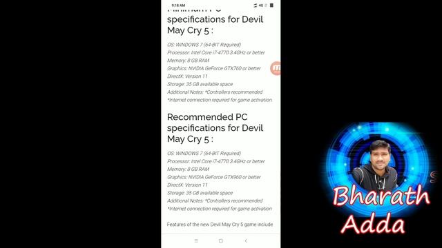 Devil May Cry 5 minimum PC specs confirmed by Capcom смотреть онлайн