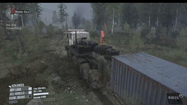 Spintires Mudrunner - DLC Map Tour - The Valley - A969 & E7429 смотреть онлайн