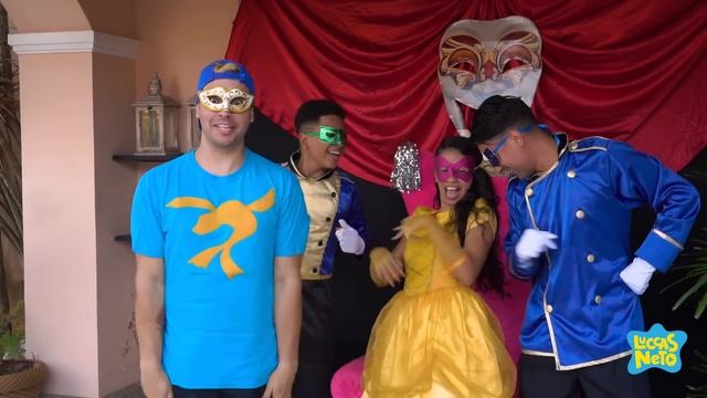 LUCCAS ENTROU NO REINO DA ELSA E ANA! (A HISTÓRIA DE FROZEN COM LUCCAS NETO) смотреть онлайн