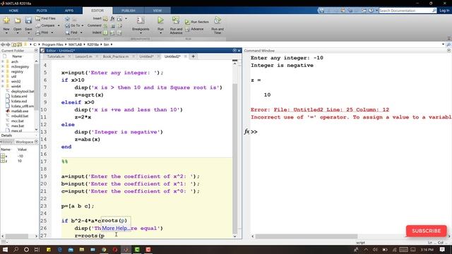 22 | MATLAB FOR ENGINEERS | IF Statements смотреть онлайн