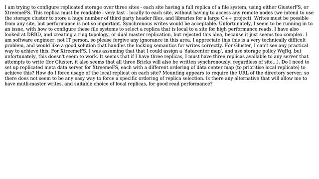 Mutli-master file system replication with acceptable read performance (2 Solutions!!) смотреть онлайн