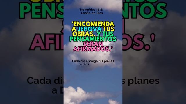 🌟🕊️ Reflexión Espiritual: Proverbios 16:3 смотреть онлайн