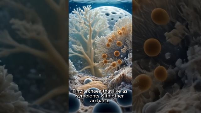 Symbiotic Harmony : Nanoarchaeota And Host Archaea In Extreme Environments #microverse #didyouknow
