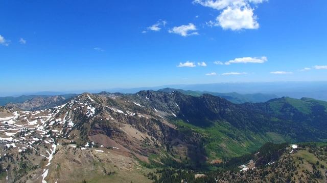 11,000 Feet Breathtaking Areal View Of Future Snowbird Ski Resort Expansion