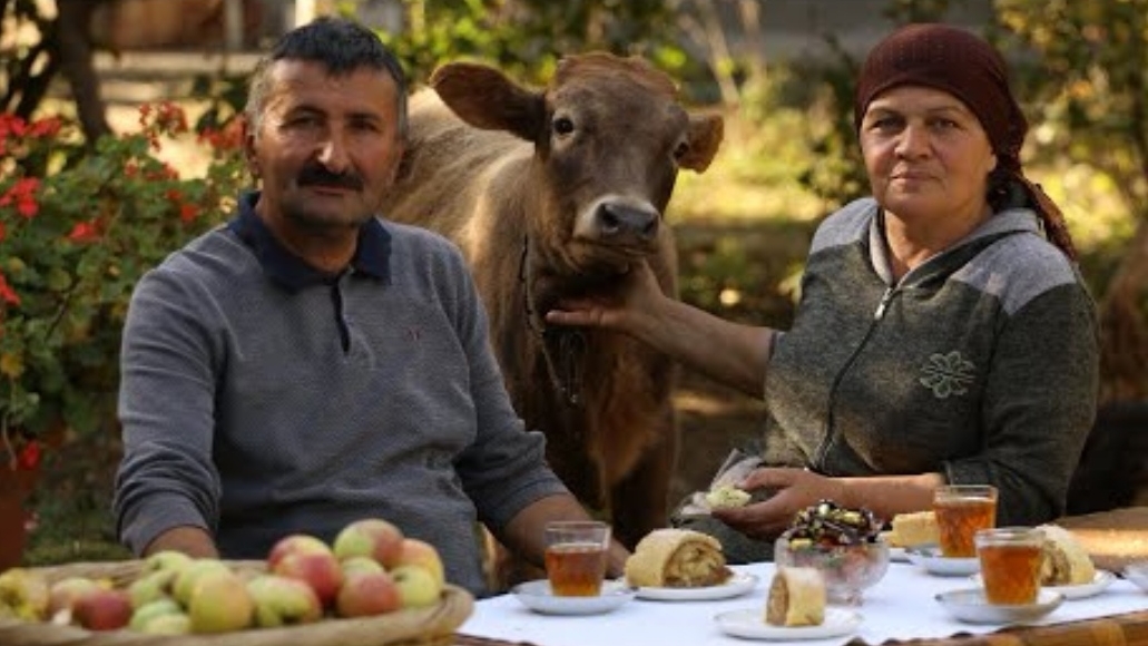 Кюфта-Бозбаш по Деревенски и Яблочный Штрудель на Костре смотреть онлайн