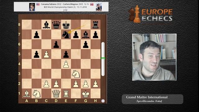 Ronde 5 - Match Carlsen-Caruana 2018 - Le Debrief смотреть онлайн