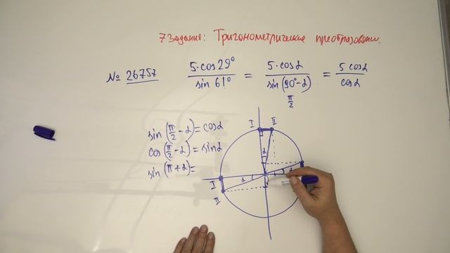 ТРИГОНОМЕТРИЧЕСКИЕ ПРЕОБРАЗОВАНИЯ С АЛИНОЙ