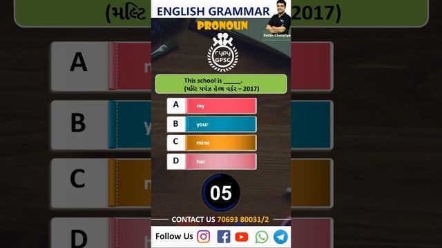 Pronoun MCQ | English Grammar | Pronoun | Pronoun in English Grammar | #competitiveexams #english смотреть онлайн