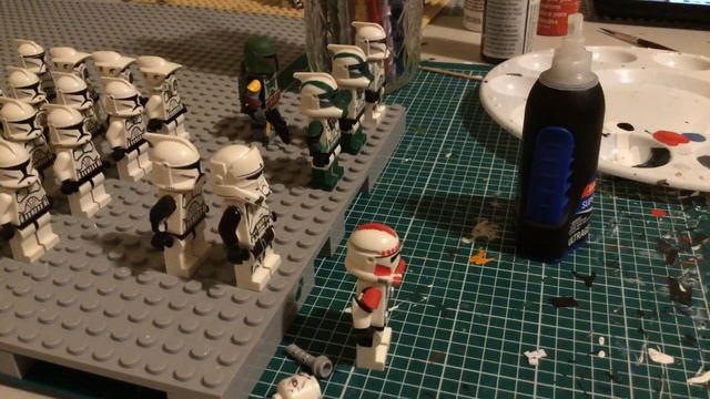 Lego Star Wars Building A Custom Army Shock Troopers and Commander Thorn! смотреть онлайн