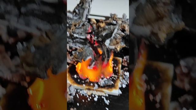 Во влоге подробности 👇 😳🔥🧑🔬 #эксперимент #пепельныйдракон #огонь #эксперименты