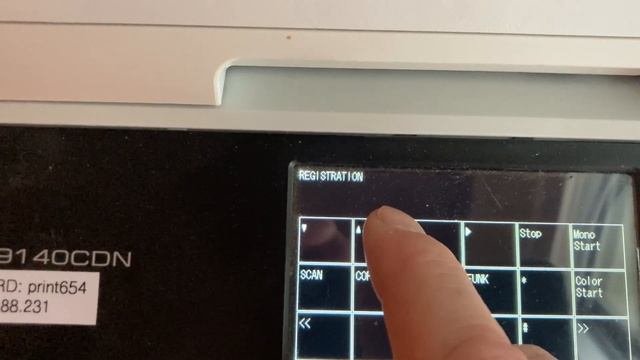 Fix auto registration error on Brother color laser printer смотреть онлайн