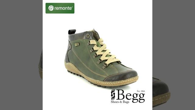 Remonte Zigseibel Tex R4779-52 Green ankle boots смотреть онлайн