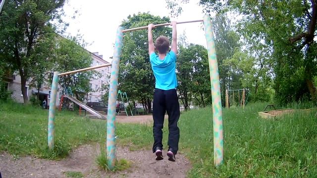 ВЛОГ:ТРЮКИ НА ТУРНИКЕ ОТ ПЕРВОГО ЛИЦА смотреть онлайн