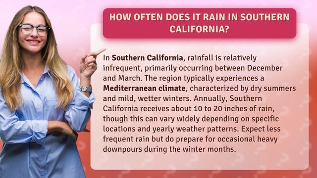 How often does it rain in Southern California? смотреть онлайн