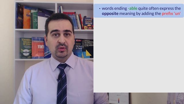 Adjective Suffixes| اللواحق المتعلقة بالصفات смотреть онлайн