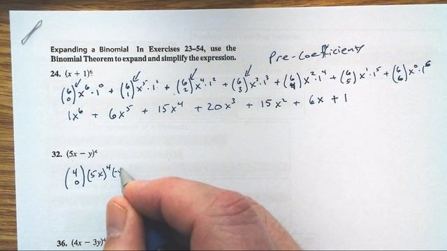 8.4 Binomial Theorem смотреть онлайн
