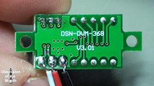 DSN-DVM-368 tiny project DC voltmeter