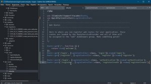 Простая регистрация, вход и выход в Laravel 10, аутентификация, авторизация Ларавел 10