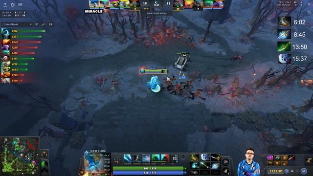 MIRACLE Morphling is just ANOTHER LEVEL, destroying everybody Dota 2 смотреть онлайн