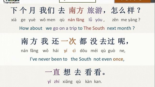 HSK 3 Lesson 1. Workbook Test Sample Exercise