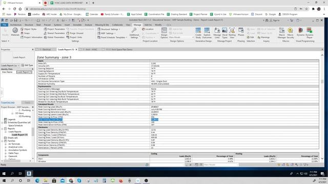 330 11 1 2 HVAC Loads Required Airflow Sizing Revit смотреть онлайн